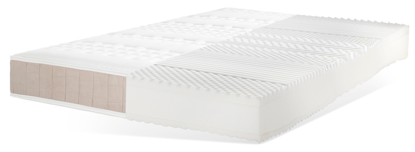 Boxspringmatratze »Luther Weiss«, DELAVITA, 24 cm hoch