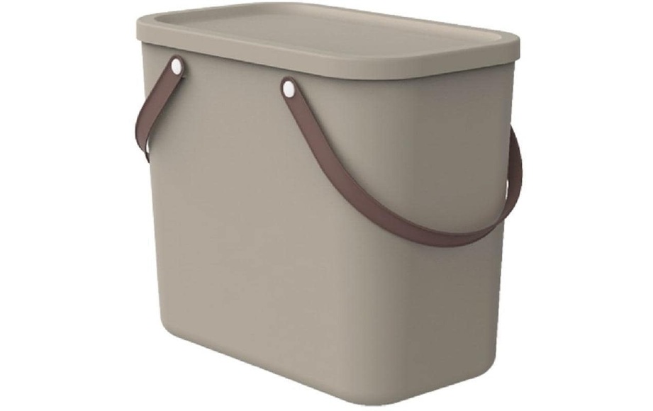 ROTHO - Aufbewahrungsbox ALBULA - taupe - recyceltes Material - 23.5/40/34 cm