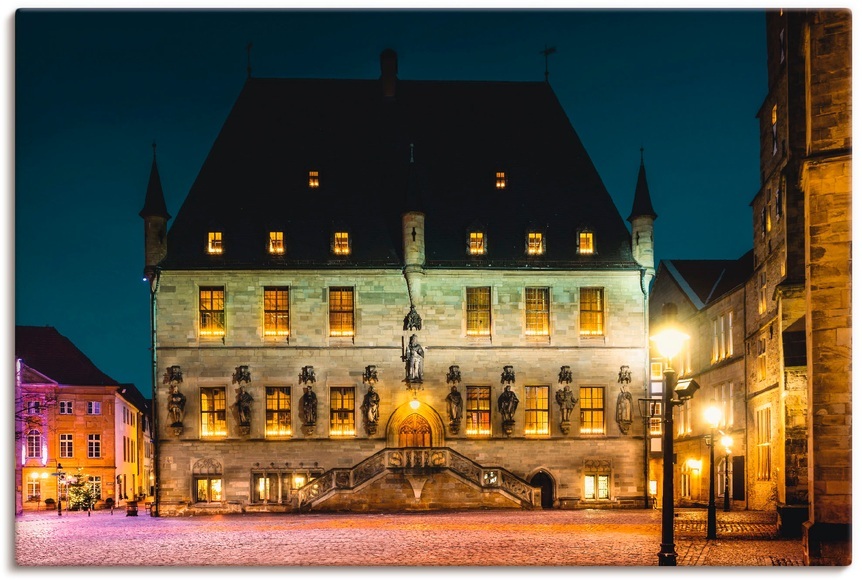 Artland Wandbild »Rathaus Osnabrück II«