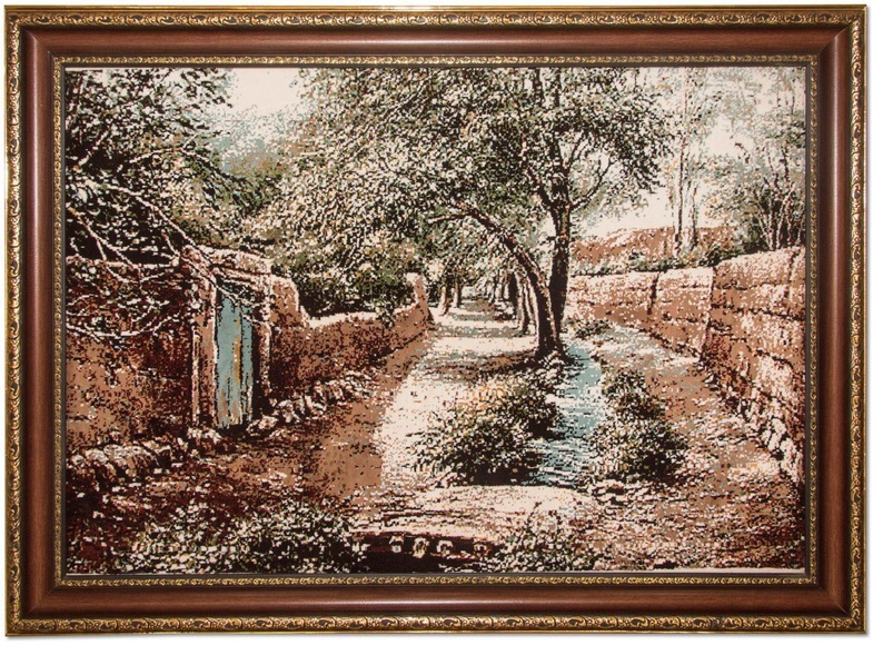 morgenland Wandteppich »Bild-Teppich Figurativ 110 x 80 cm«, rechteckig, 0,6 mm Höhe, besonders weich durch Microfaser
