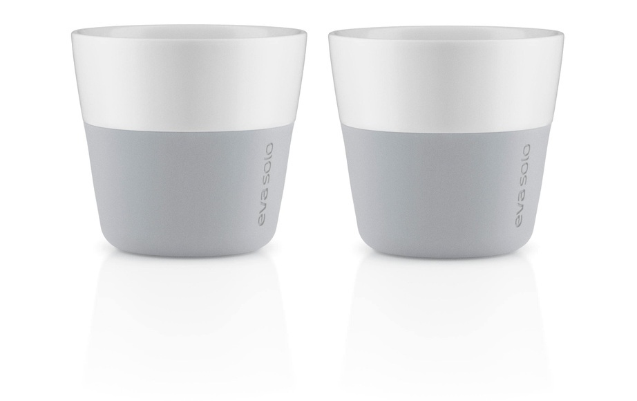 Eva Solo® Caffè Lungo Becher 2er-Set hellgrau