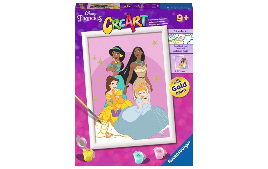 Ravensburger Malen nach Zahlen CreArt: Disney Princess