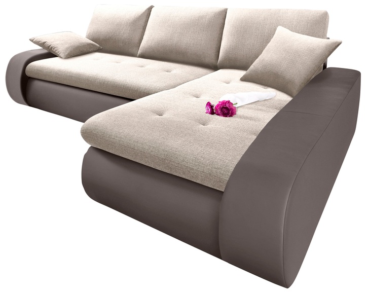TRENDMANUFAKTUR Ecksofa, wahlweise XL oder XXL