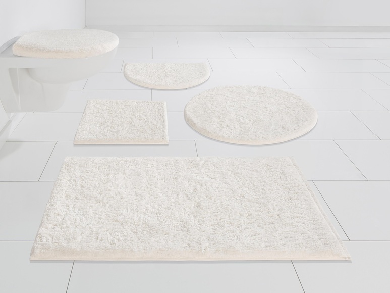 my home Badematte »Jos«, Höhe 22 mm, rutschhemmend beschichtet, fussbodenheizungsgeeignet-schnell trocknend, Pastell Farben
