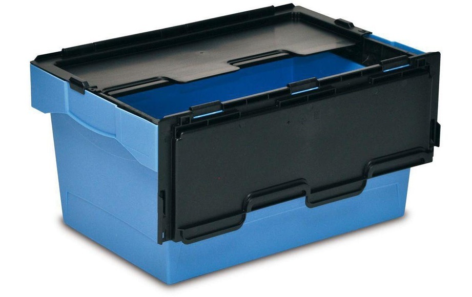 utz Schachtelbehälter NESCO 600x400x315 Blau Regal