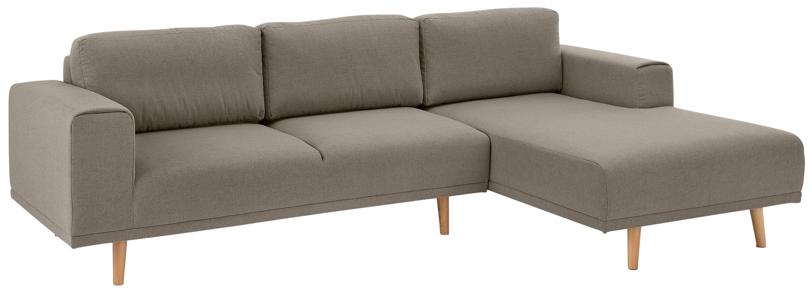 Home affaire Ecksofa »Lasse«, im scandinavischen Stil mit Holzfüssen