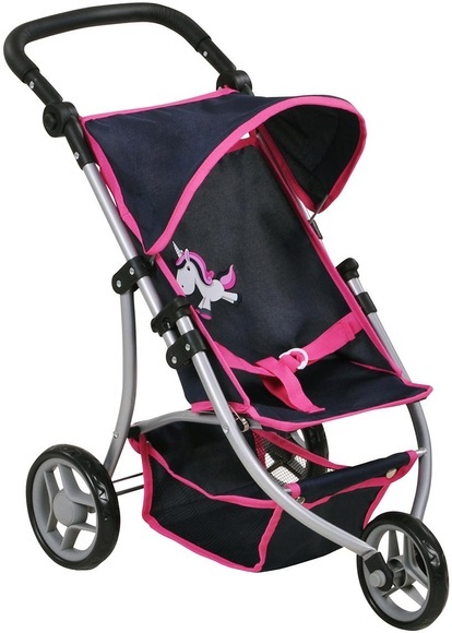 KNORRTOYS Puppenwagen Jogger Lio - Uma Das Einhorn