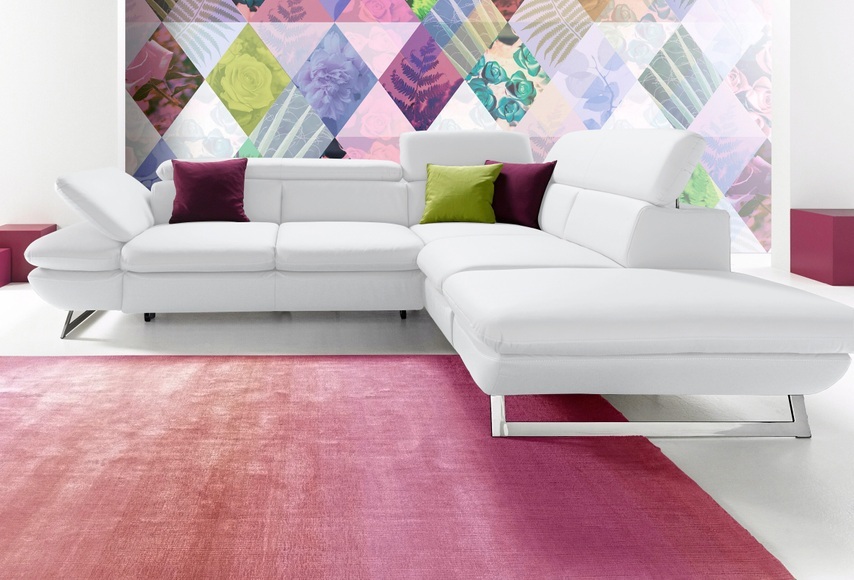 INOSIGN Ecksofa, wahlweise mit Bettfunktion