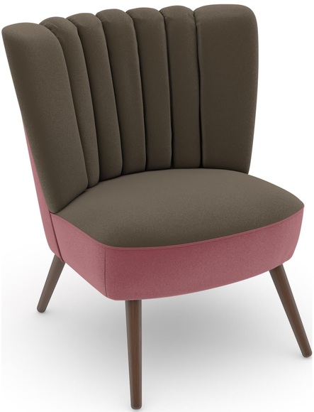 Max Winzer® Sessel »build-a-chair Aspen«, im Retrolook, zum Selbstgestalten
