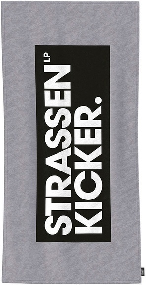 Badetuch »Strassenkicker«, (1 St.), mit dekorativem 