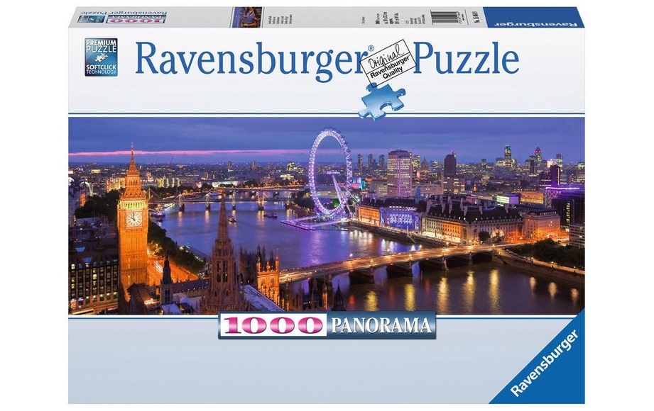 Ravensburger Puzzle Panorama London bei Nacht, 1000 Teile