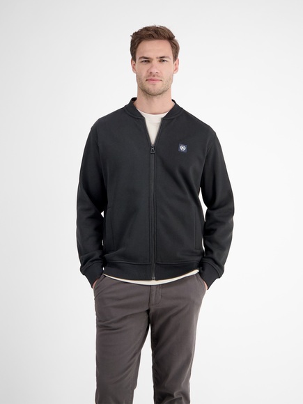 LERROS Sweatjacke »LERROS College-Sweatjacke für Herren«