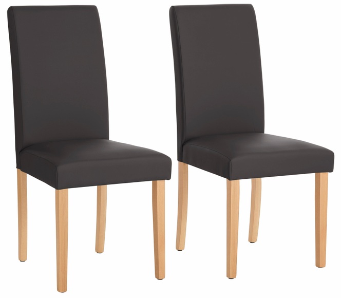 Home affaire 4-Fussstuhl »Roko«, (Set), 6 St., Kunstleder, im 2er, 4er oder 6er-Set