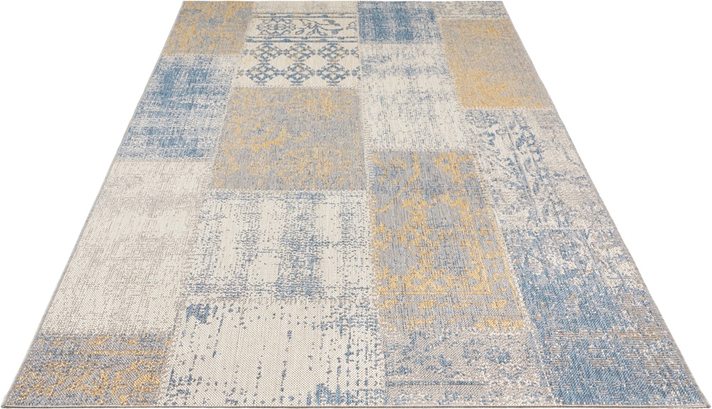 Teppich, »Symi«, bougari, rechteckig, Höhe 8 mm, maschinell gewebt