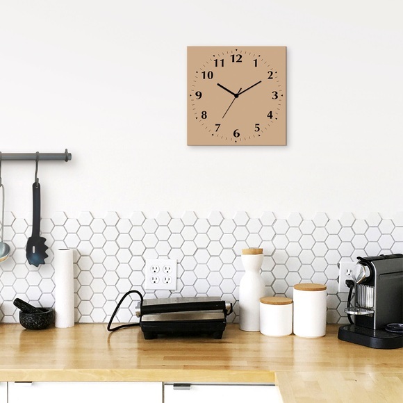 Artland Wanduhr »Uni Trendfarben«