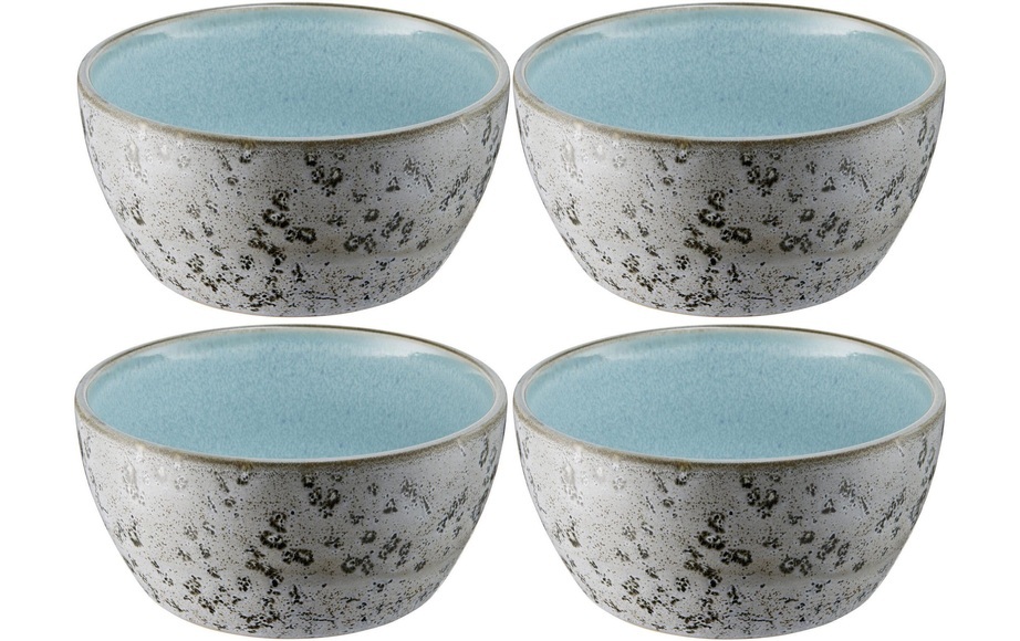 Bitz Schale ? 12 cm 4 St?ck, Grau Hellblau