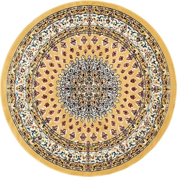 Myflair Möbel & Accessoires Teppich »Almas«, rund, 8 mm Höhe