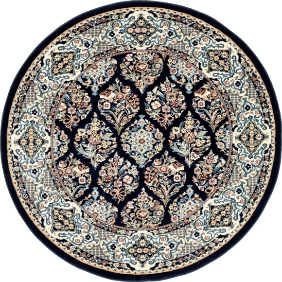 Myflair Möbel & Accessoires Teppich »Almas«, rund, 8 mm Höhe