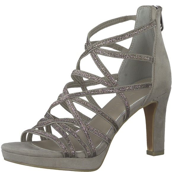 MARCO TOZZI High-Heel-Sandalette, mit schmalen Riemchen