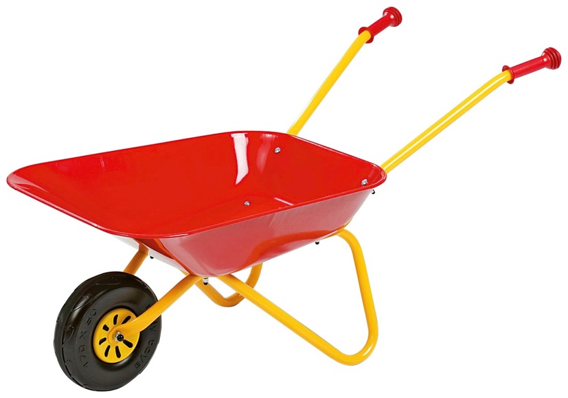 ROLLYTOYS Schubkarre Metall