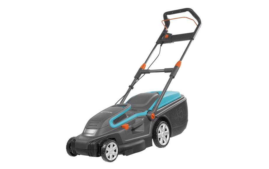 Gardena PowerMax™ 1800/42 - Elektro-Rasenmäher (Schnittbreite: 420 mm) Schwarz/Türkis