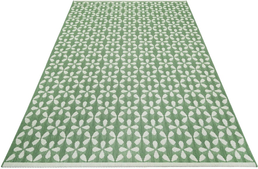 Esprit Teppich »Lima ESP-51079«, rechteckig, 5 mm Höhe, In -und Outdoor geeignet, Flachgwebe