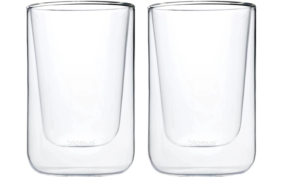 Blomus-Nero Doppelwandig Cappuccino/Tee Glas 2er-Pack