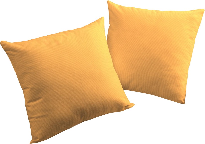 Adam Elements - ADAM - Kissenbezug Uni Collection 40 cm x 40 cm, Gelb