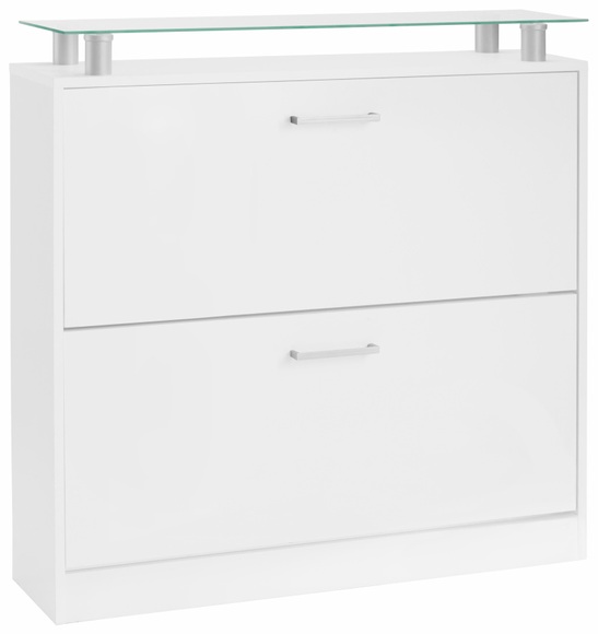 borchardt Möbel Schuhschrank »Finn«, Breite 89 cm, mit Glasablage