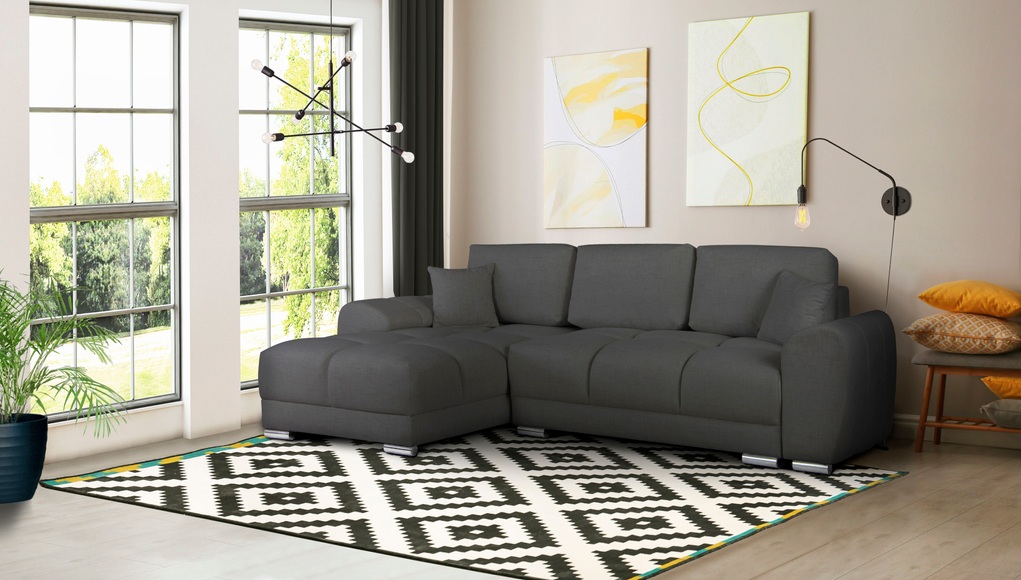 INOSIGN Ecksofa »Azzuro«, incl. Bettfunktion und Bettkasten