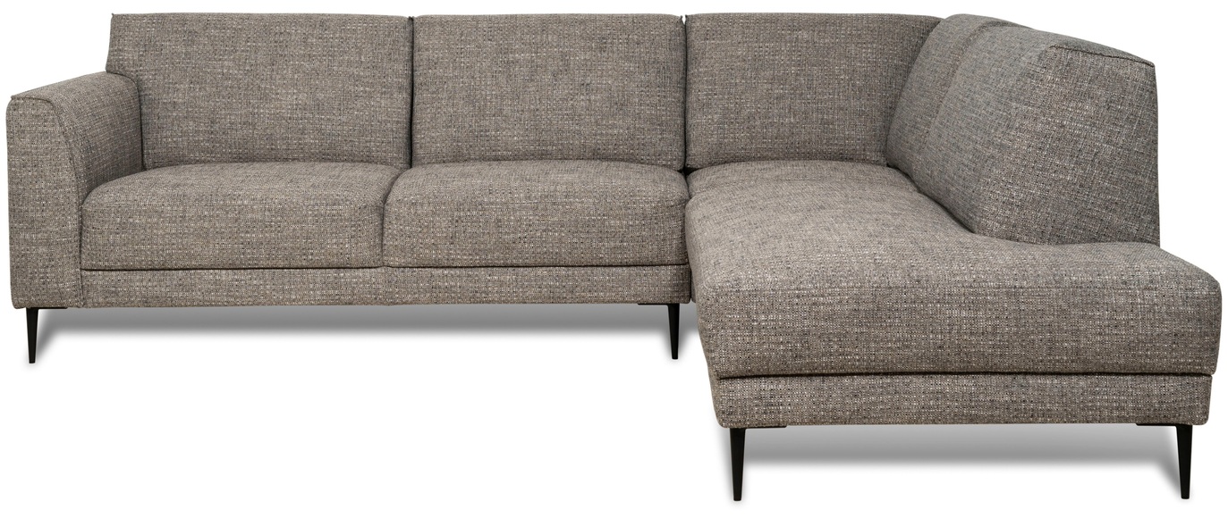Places of Style Ecksofa »Oshawa«, mit festen Sitz- und Rückenkissen