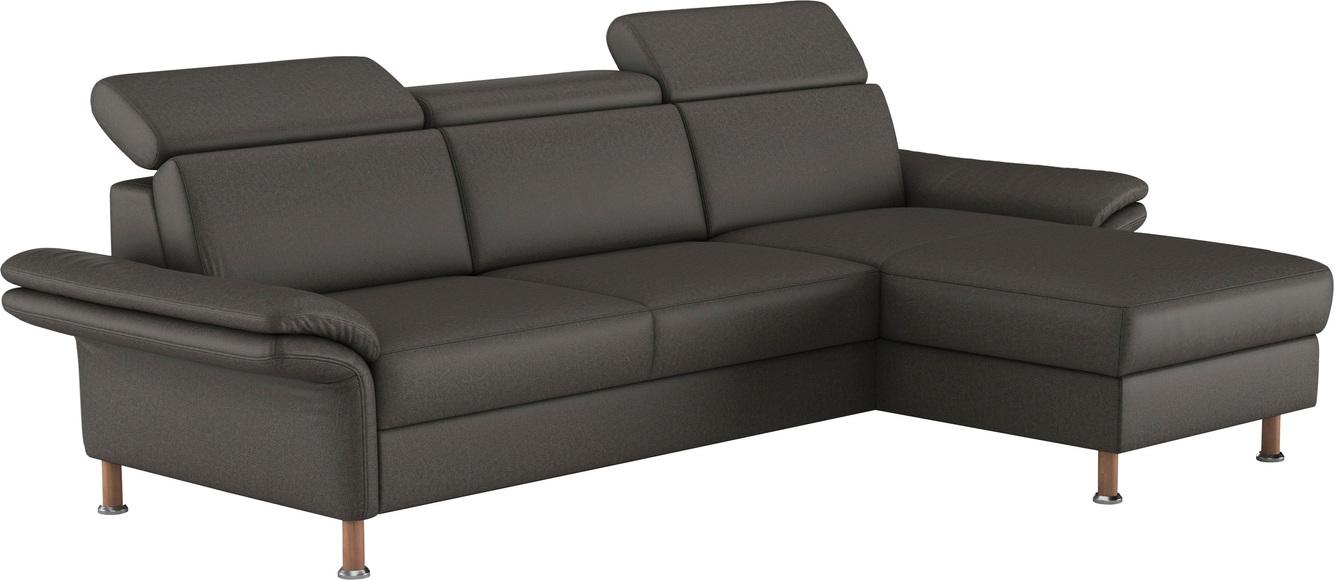 Home affaire Ecksofa »Calypso L-Form« mit motorischen Funktionen im Sofa und Recamiere