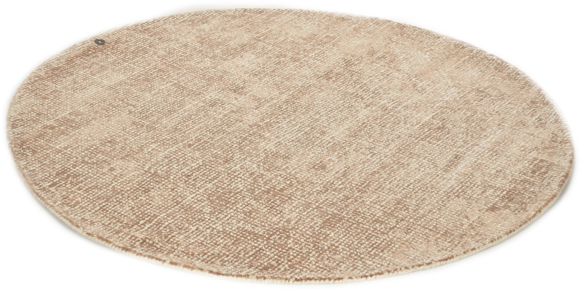TOM TAILOR Teppich »Groove«, rund, 15 mm Höhe, modernes Design, edles Farbspiel, Wohnzimmer
