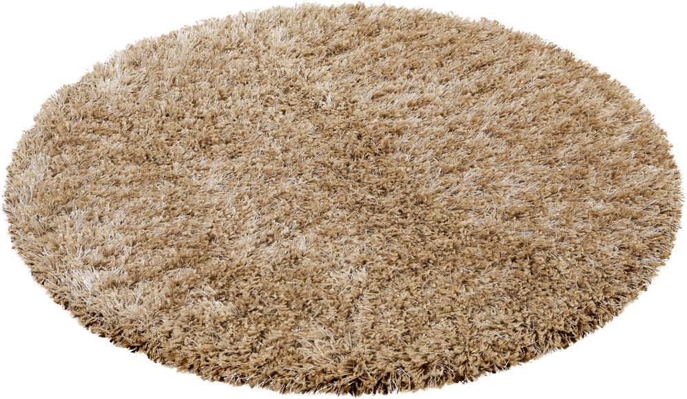 Esprit Hochflor-Teppich »Cosy Glamour 2.0«, rund, 40 mm Höhe