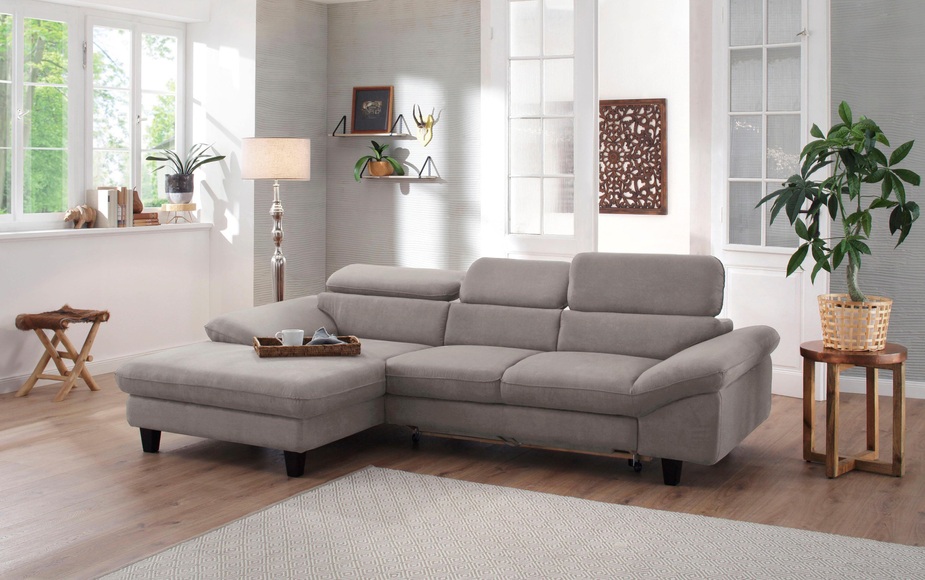 Home affaire Ecksofa »Pilot«, wahlweise mit Bettfunktion und Bettkasten