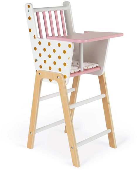 Janod® Puppen-Hochstuhl, Candy-Chic