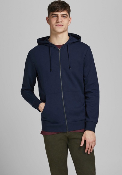 Jack & Jones Kapuzensweatjacke »BASIC SWEAT ZIP HOOD«
