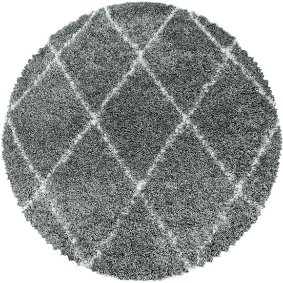 Ayyildiz Teppiche Hochflor-Teppich »ALVOR 3401«, rund, 50 mm Höhe