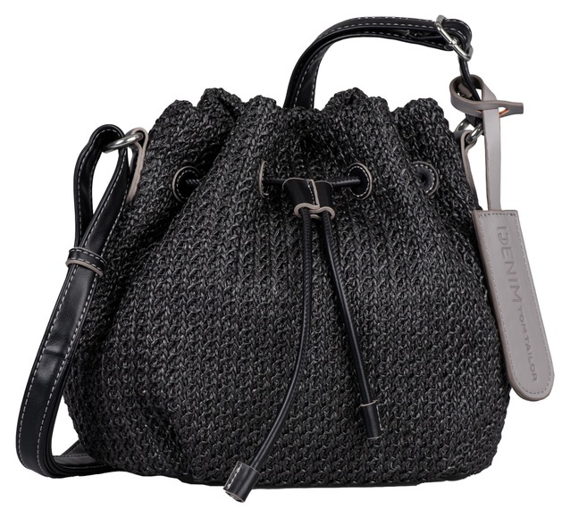 TOM TAILOR Denim Beuteltasche »CARO Bucket bag«, mit Schulterriemen