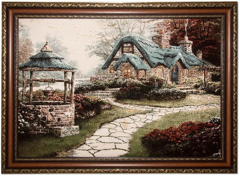 morgenland Wandteppich »Bild-Teppich Figurativ 110 x 80 cm«, rechteckig, 0,6 mm Höhe, besonders weich durch Microfaser