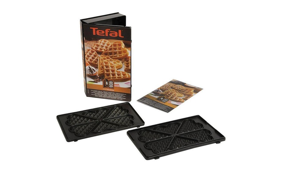 Tefal Xa8006 Snack Coll. Herzwaffeln - Platte Herzwaffeln