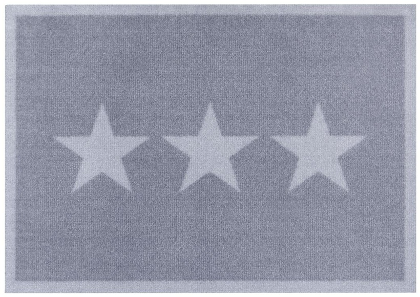 Zala Living Teppich »Sterne«, rechteckig, 7 mm Höhe, Gemustert, Stars, Robust, Pflegeleicht, Eingangsbereich, Waschbar, Rutschhemmend