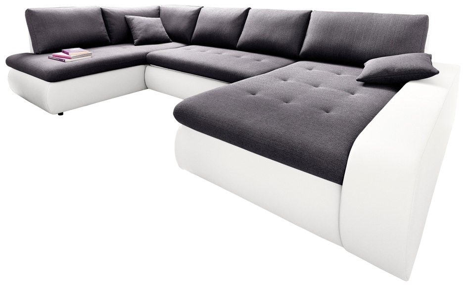TRENDMANUFAKTUR Wohnlandschaft, wahlweise mit Bettfunktion
