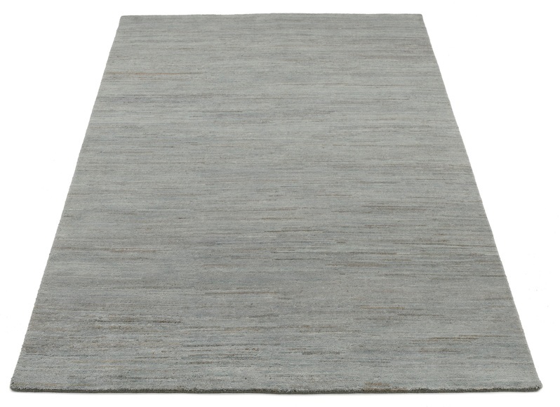 OCI DIE TEPPICHMARKE Teppich »HIMALI UNI«, rechteckig, handgeknüpft, hochwertige Wolle, fusswarm, Wohnzimmer