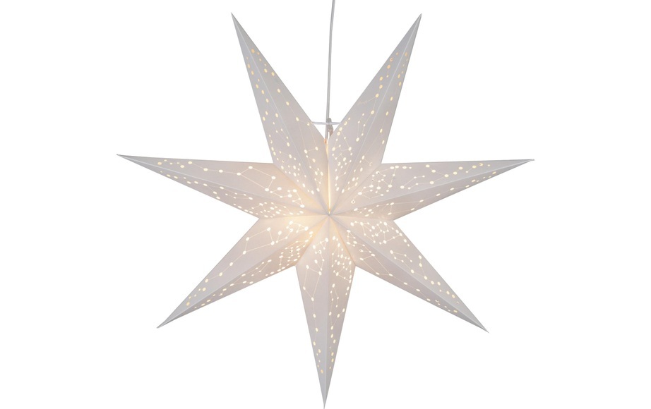 Papierstern Star Trading Weiss