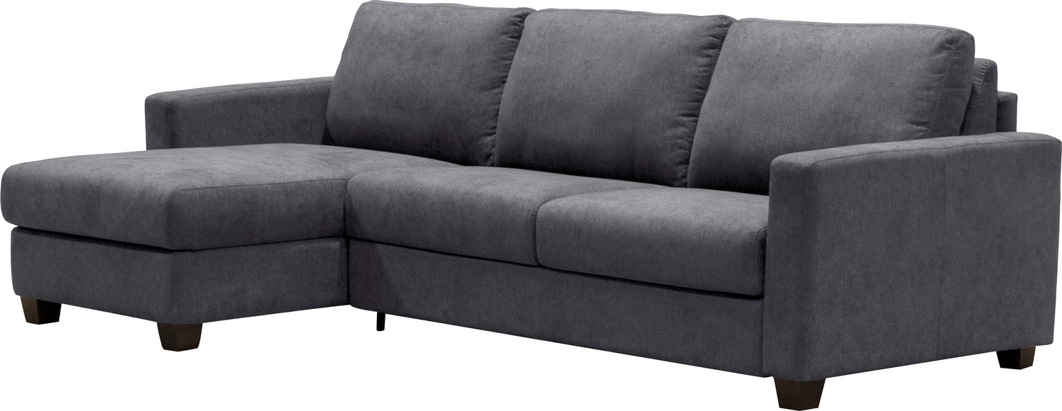 Home affaire Ecksofa »Arezzo«, Recamiere links oder rechts montierbar, mit Schlaffunktion, inkl. Matratze und klappbaren Metallgestell
