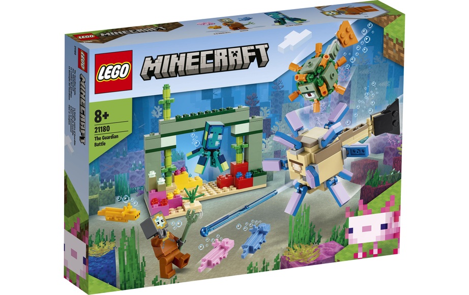 21180 Minecraft Das Wächterduell, Konstruktionsspielzeug