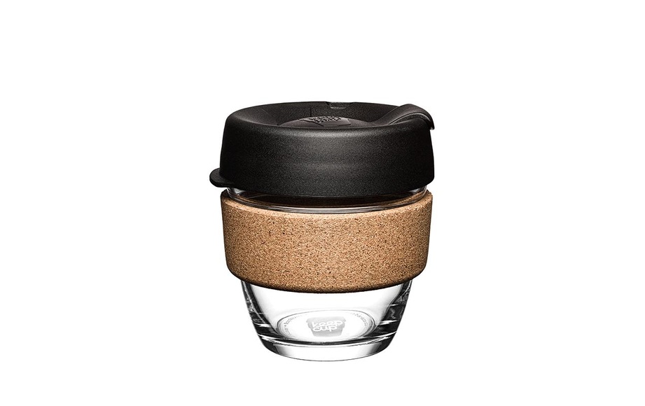 KeepCup Thermobecher S Glas/Kork, 227 ml