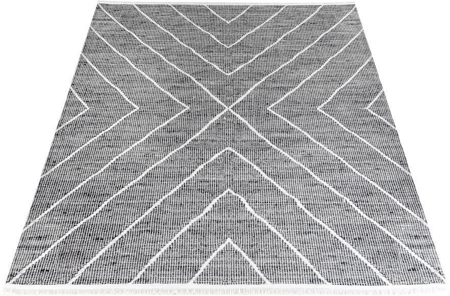 Sehrazat Teppich »EFE 1020«, rechteckig, 5 mm Höhe, Wohnzimmer, Flachwebteppich, Scandi Style