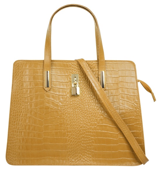 Cluty Henkeltasche, (1 tlg.), echt Leder, Made in Italy